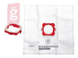 IZ-R14/3GYS ROWENTA WONDERBAG COMPACT (3L) gyári mikroszálas porzsák előlappal ( adapterrel) - 5 darab + 1 darab előlap / csomag