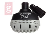 Porszívó szívófej padlótisztító kárpittisztító kisállat szőrhöz 32 mm / 35 mm toldócsőhöz Gorenje 429260 gyári - 1 darab / csomag