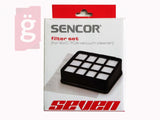 Porszívó HEPA FILTER / szűrő készlet Sencor SVX007HF/ SVC 7CA  Seven porszívóhoz mosható - 1 darab / csomag