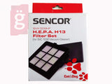 Porszívó HEPA FILTER / szűrő készlet Sencor SSVX009HF H13/ SVC 1030 CAT&DOG porszívóhoz mosható - 1 darab / csomag